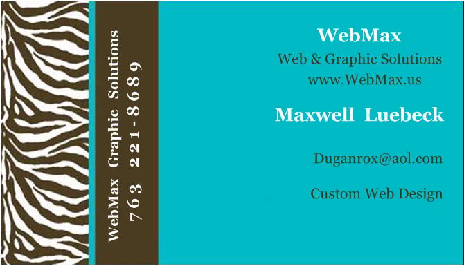 Webmax.us Business Card