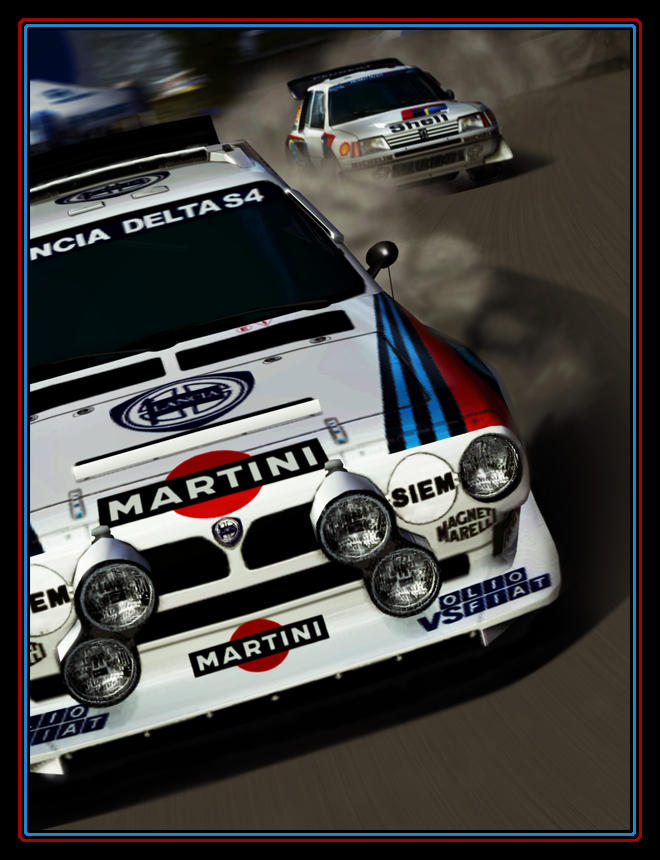 Group B Rally Racing by franzart on DeviantArt