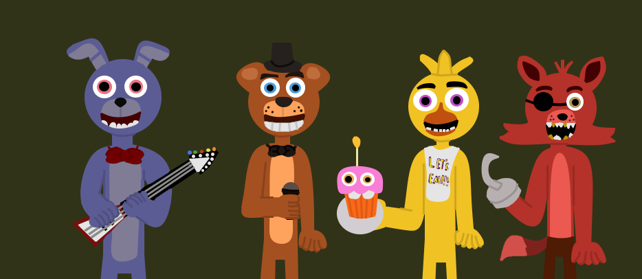 Five Night's at Freddy's 2 (1) (2014) by ReginaldMaster on DeviantArt