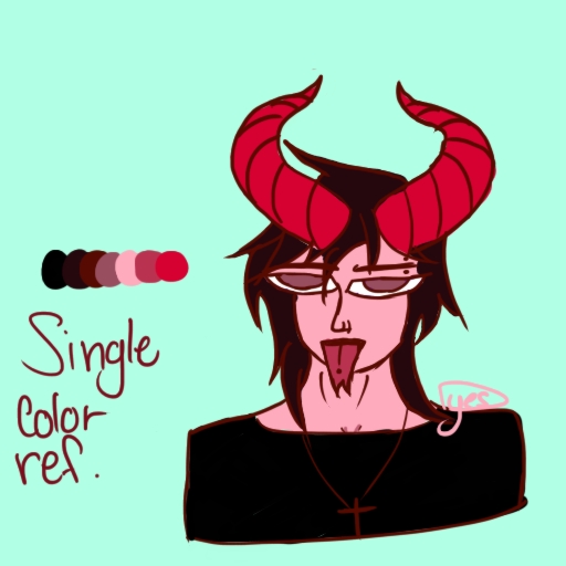 Single Color Reference Sheet by mdsdyes on DeviantArt
