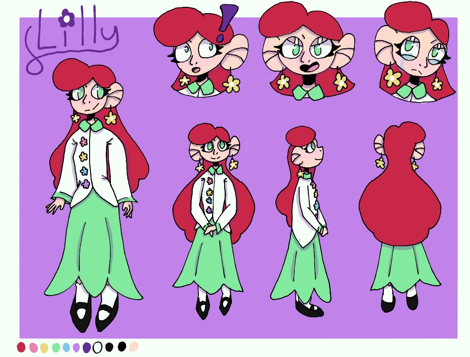 Lilly Charcter Sheet by Apple-Juice-Box on DeviantArt