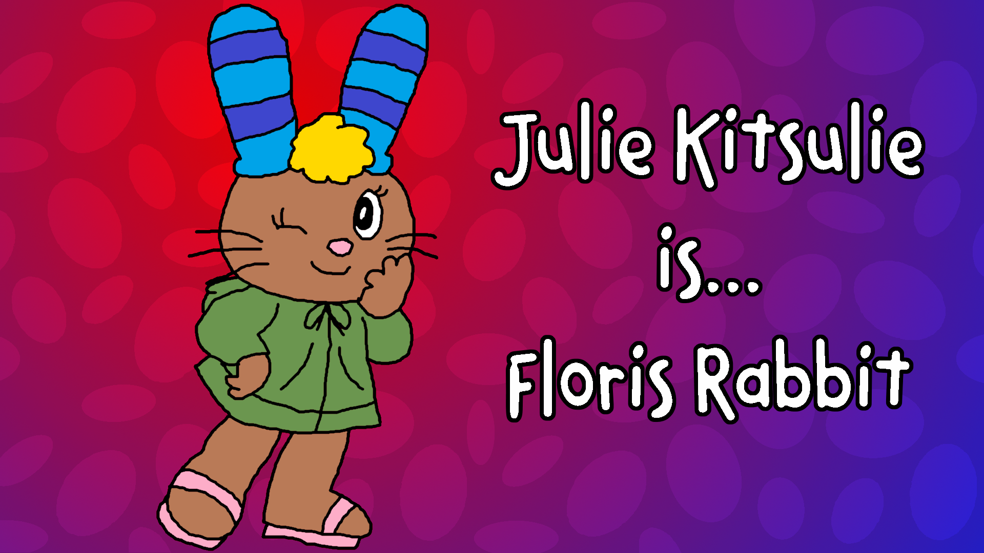 Juli Rabbit Julie Kitsulie is Floris Rabbit by IanandArt-Back-Up-3 on DeviantArt