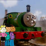 Percy meets Emily Elizabeth, Shun, and Nina