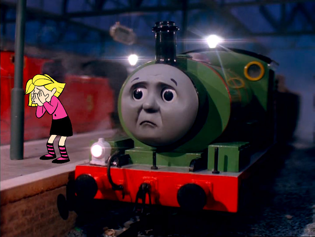 Percy sees Emily Elizabeth crying by IanandArt-Back-Up-3 on DeviantArt
