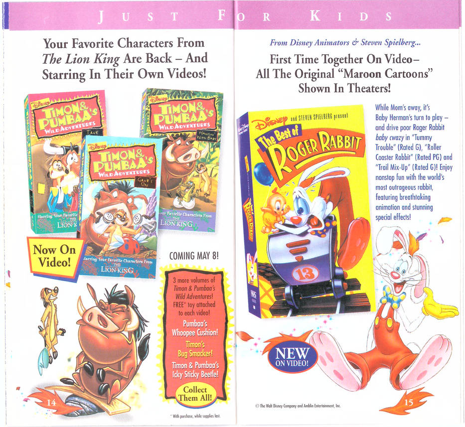 Roger Rabbit Ad Timon and Pumbaa and Roger Rabbit Ad by IanandArt-Back-Up-3 on DeviantArt