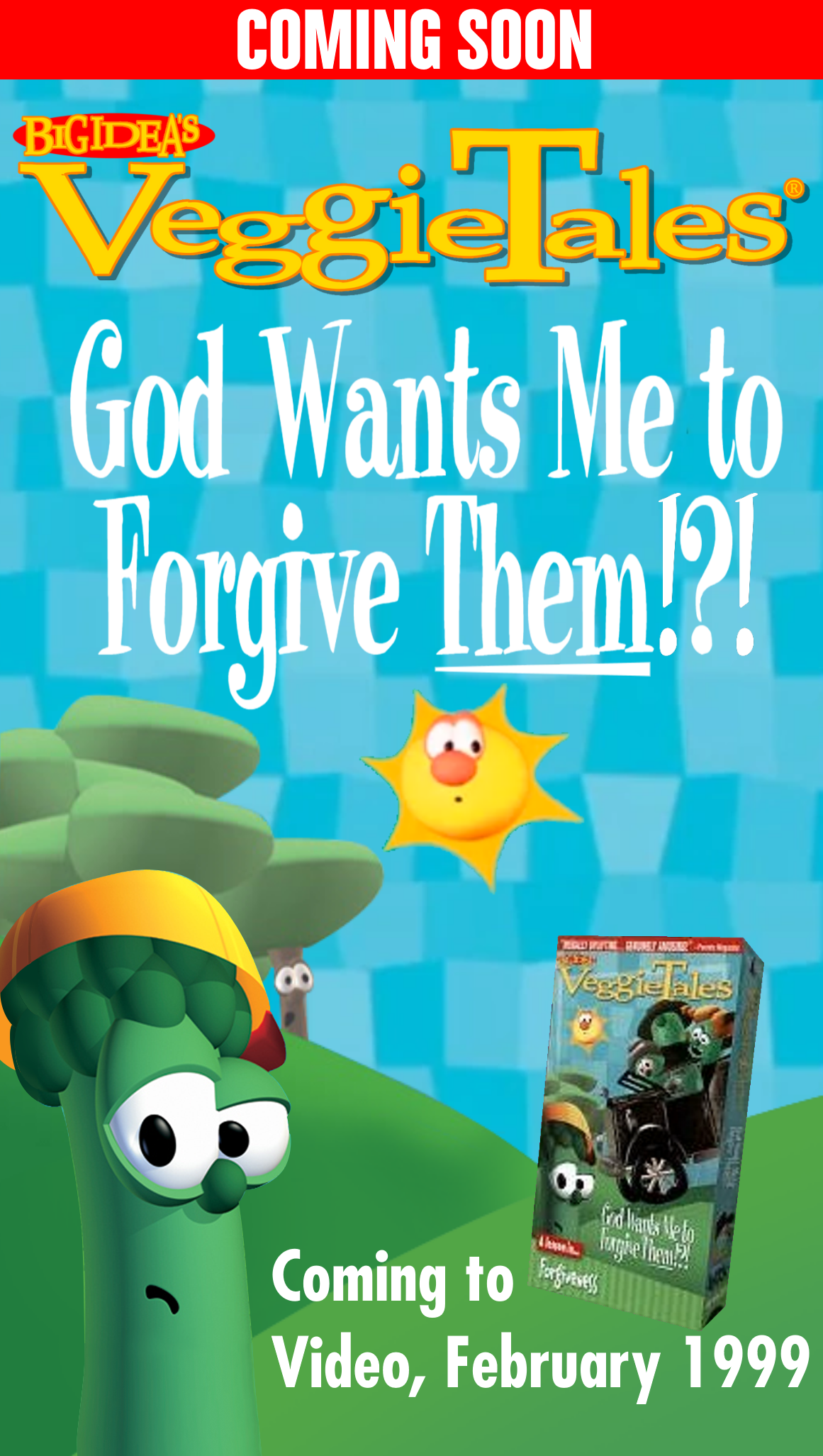 Veggietales God Wants Me To Forgive Them Vhs Veggietales God Wants Me To Forgive Them