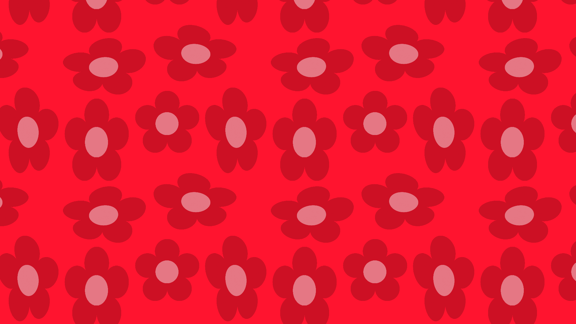 Flower Pattern Red Box Red flower pattern by IanandArt-Back-Up-3 on DeviantArt