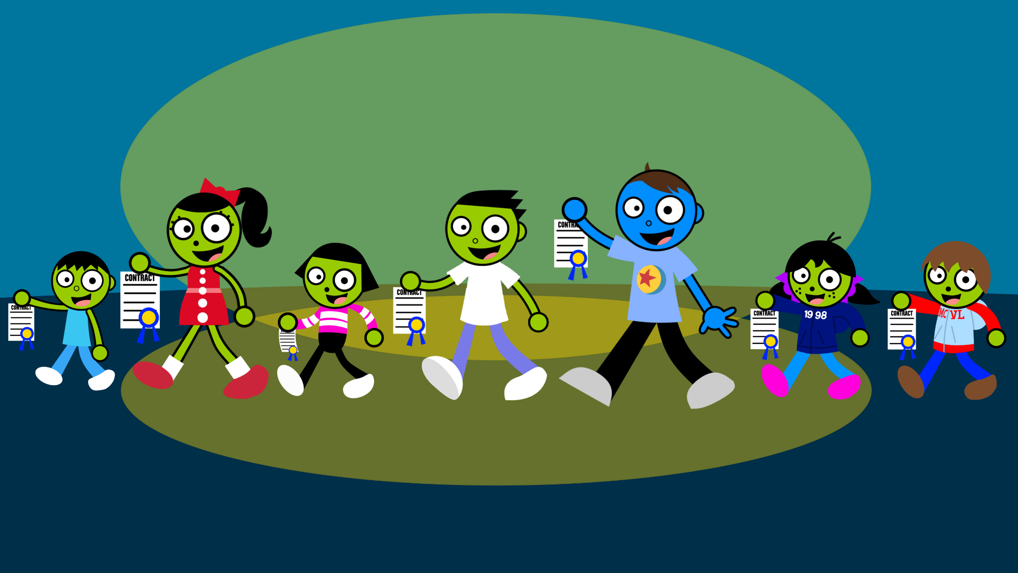 PBS Kids Digital Art - Pay or Play Contracts by IanandArt-Back-Up