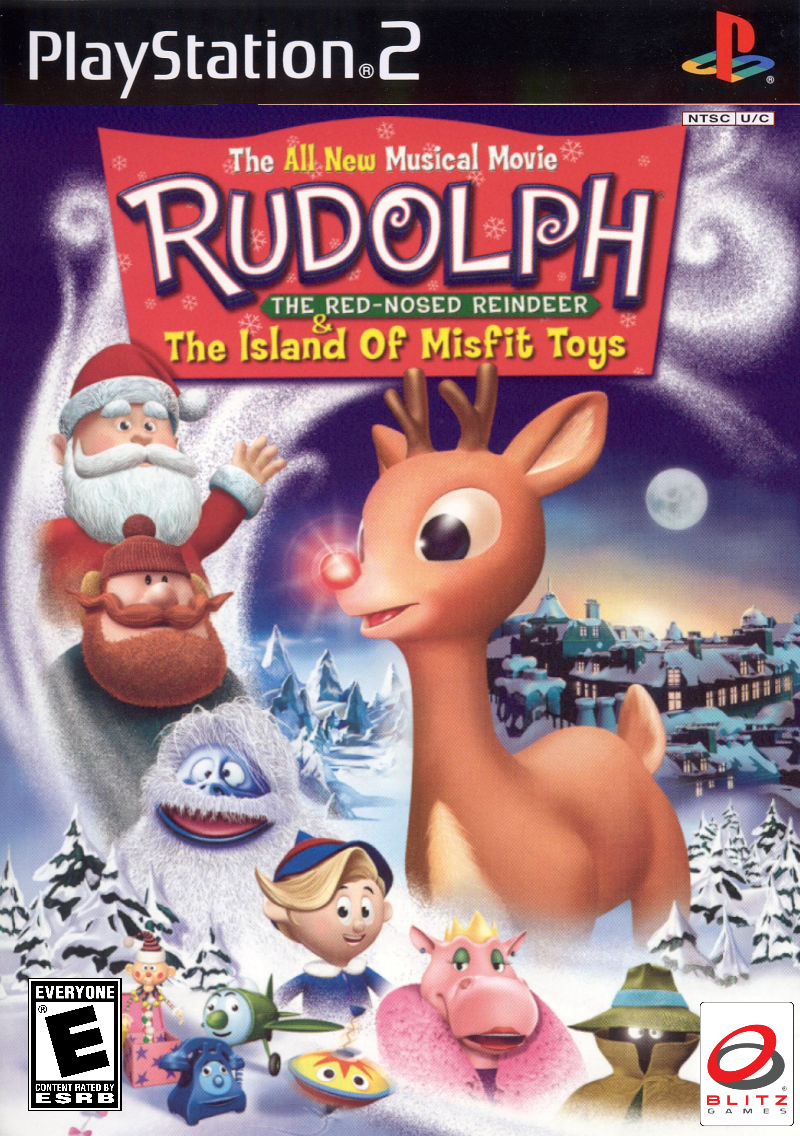 Fake Rudolph Rudolph and the Island of Misfit Toys PS2 (FAKE) by IanandArt-Back-Up-3 ...