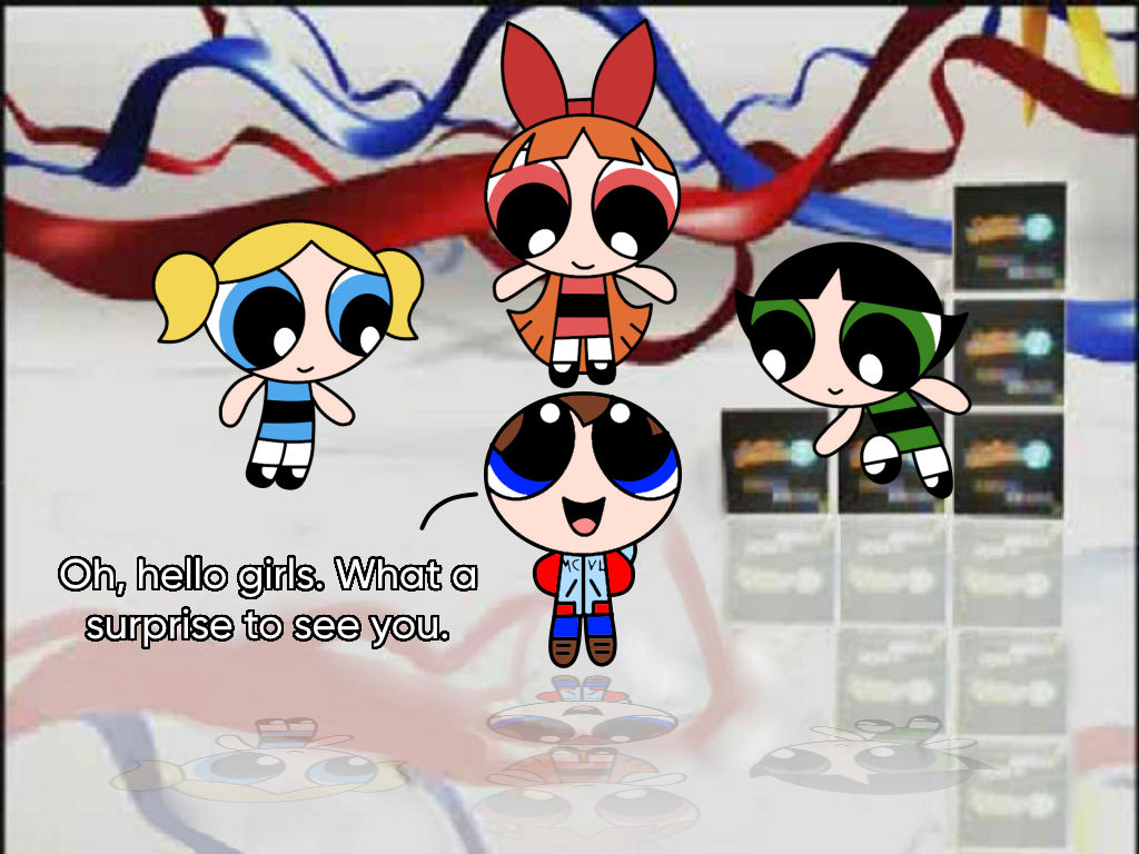 Me with the girls on the CCF set by IanandArt-Back-Up-3 on DeviantArt
