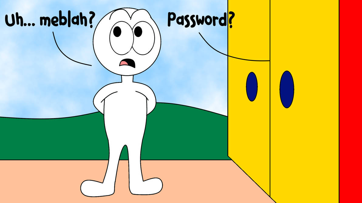 AT - Bruce tries to guess the password by IanandArt-Back-Up-3 on DeviantArt
