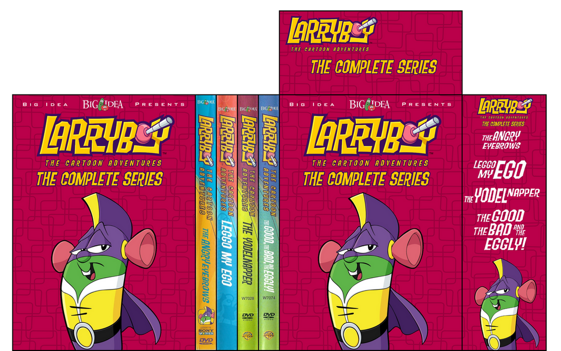 Larryboy Cd LarryBoy's Cartoon Adventures The Complete Series by IanandArt-Back-Up ...