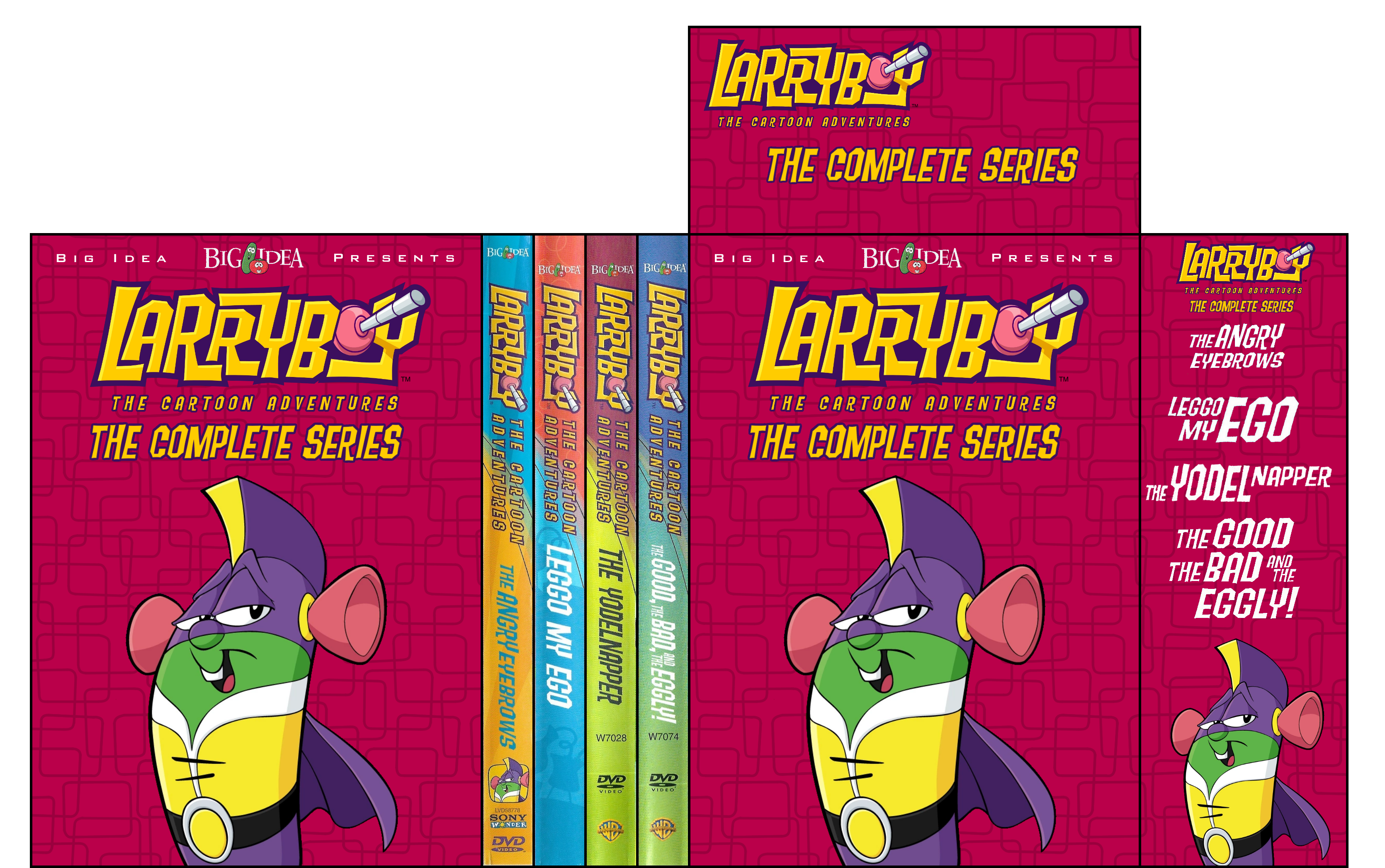 LarryBoy's Cartoon Adventures The Complete Series by IanandArt-Back-Up-3 on DeviantArt LarryBoy's Cartoon Adventures The Complete Series by IanandArt-Back-Up-3 on DeviantArt
