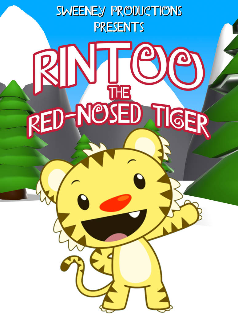 Christmas Rintoo Rintoo the Red-Nosed Tiger Poster by IanandArt-Back-Up-3 on DeviantArt