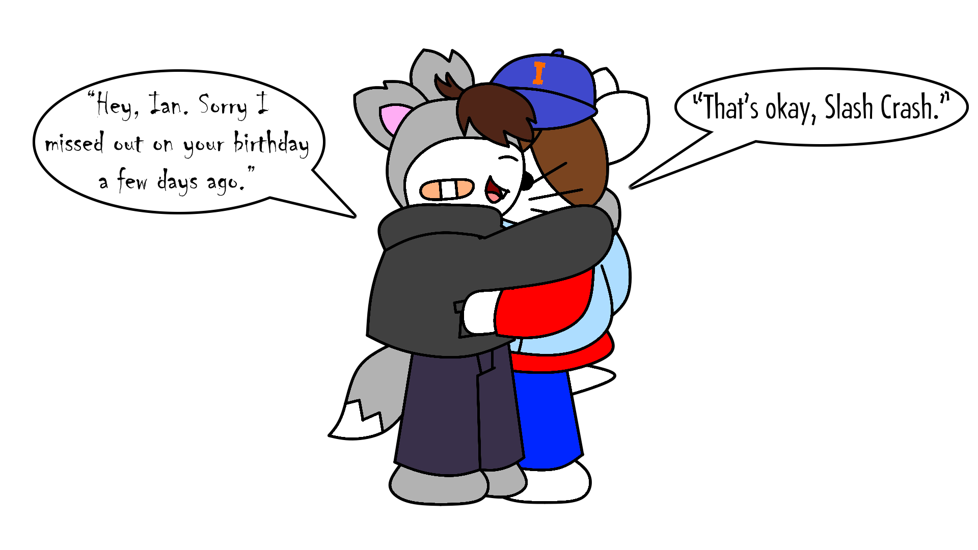 Slash Disaster Slash Crash missed out on my birthday by IanandArt-Back-Up-3 on DeviantArt