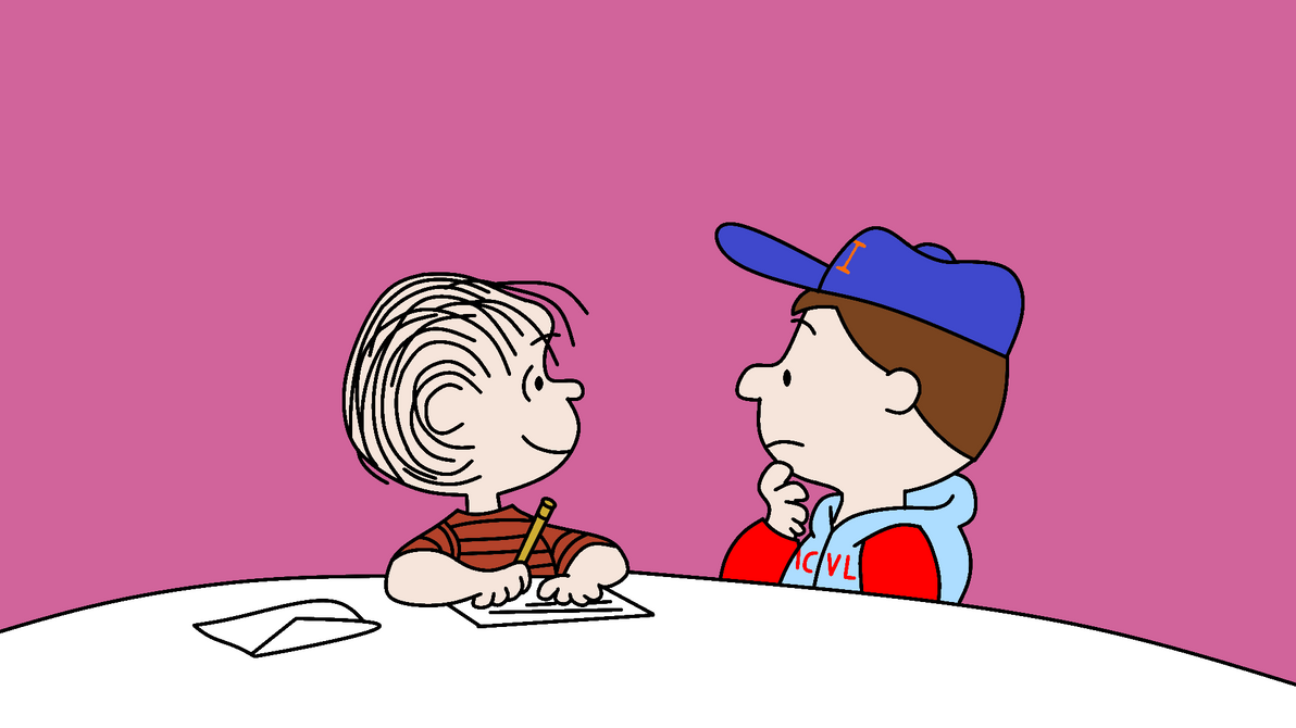 Linus Awake Who are you writing to, Linus? by IanandArt-Back-Up-3 on DeviantArt