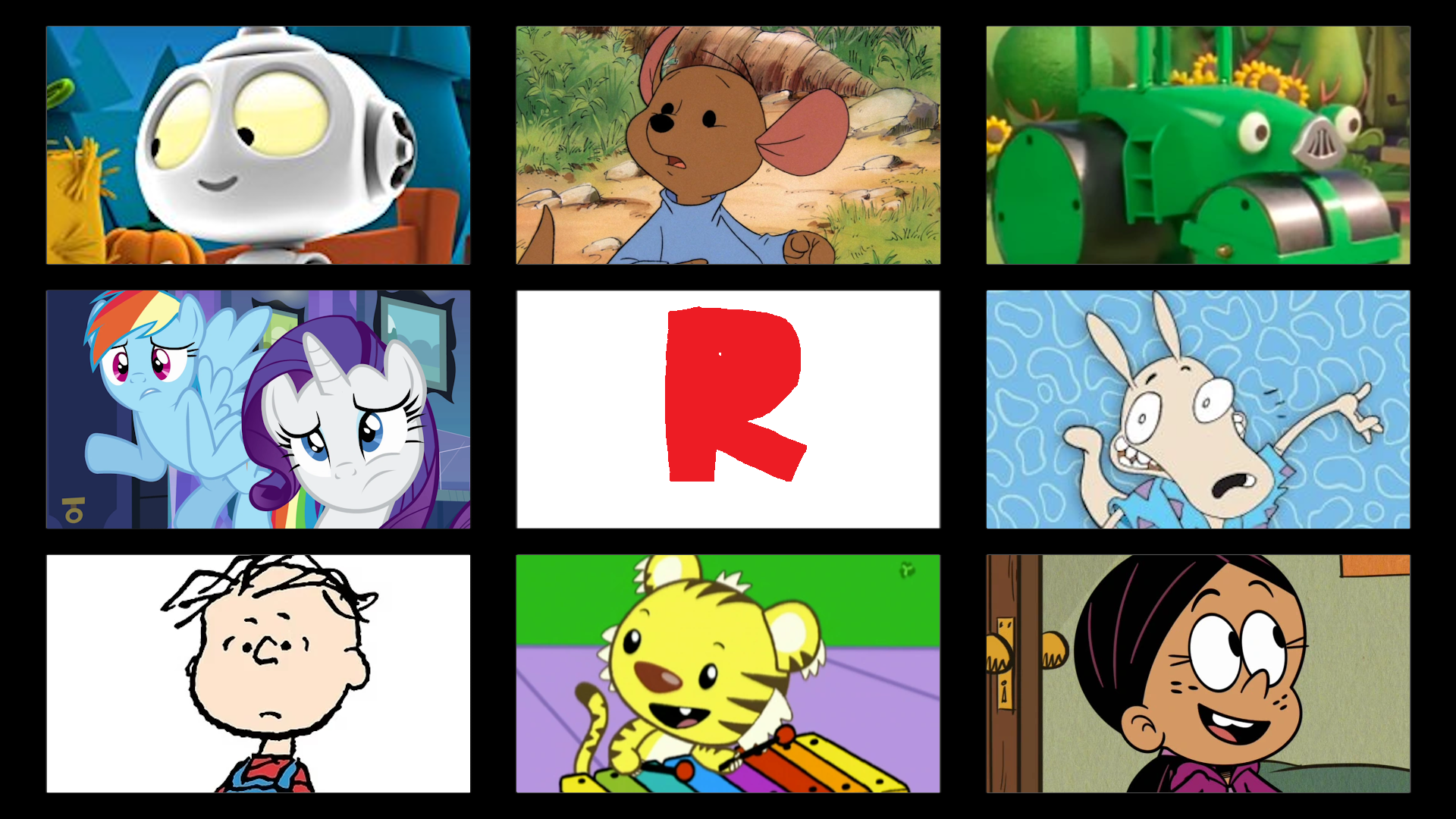Favorite Letter R Characters by IanandArt-Back-Up-3 on DeviantArt