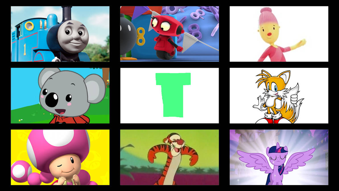 Favorite Letter T Characters by IanandArt-Back-Up-3 on DeviantArt