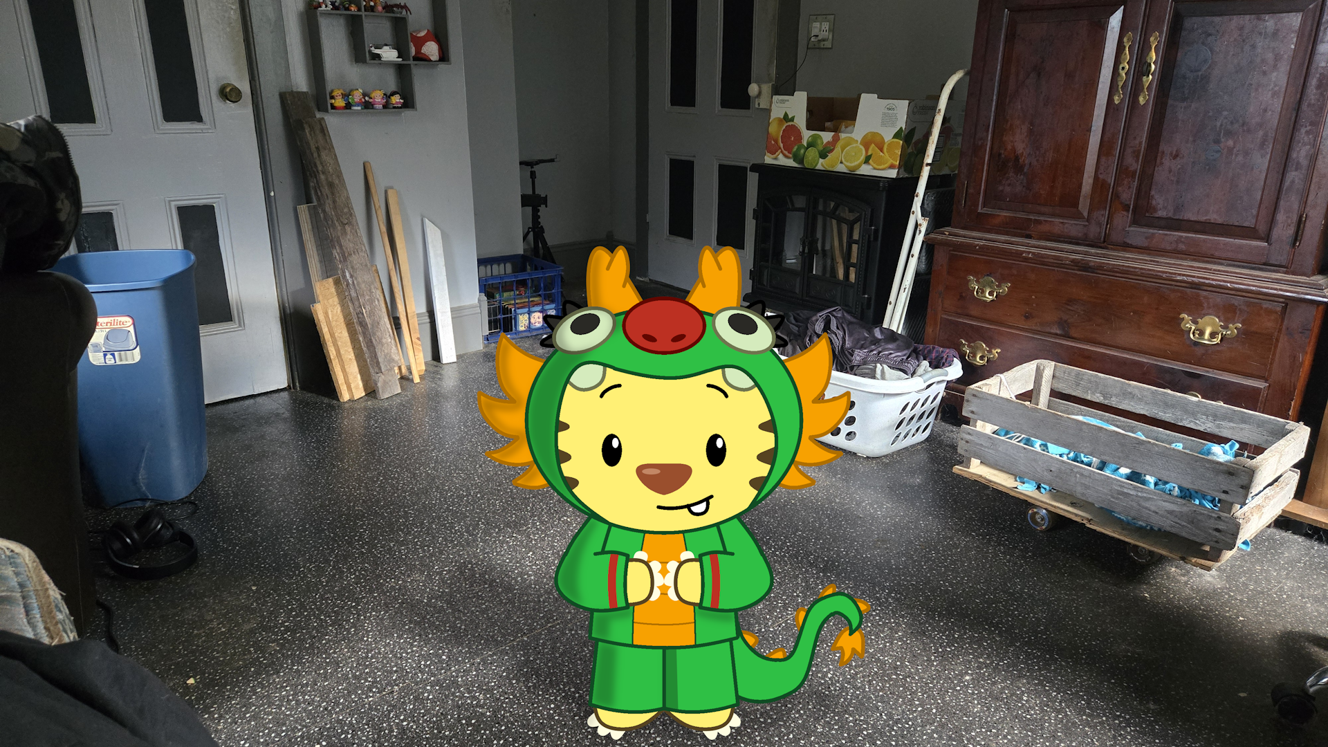 Christmas Rintoo Rintoo shows his dragon costume by IanandArt-Back-Up-3 on DeviantArt
