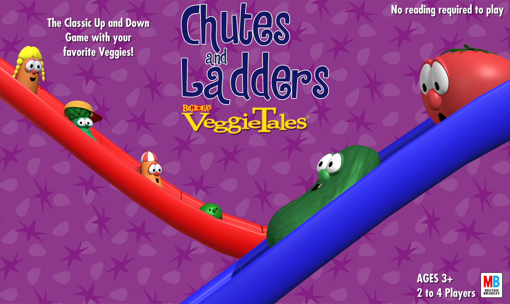 VeggieTales Chutes and Ladders by IanandArt-Back-Up-3 on DeviantArt