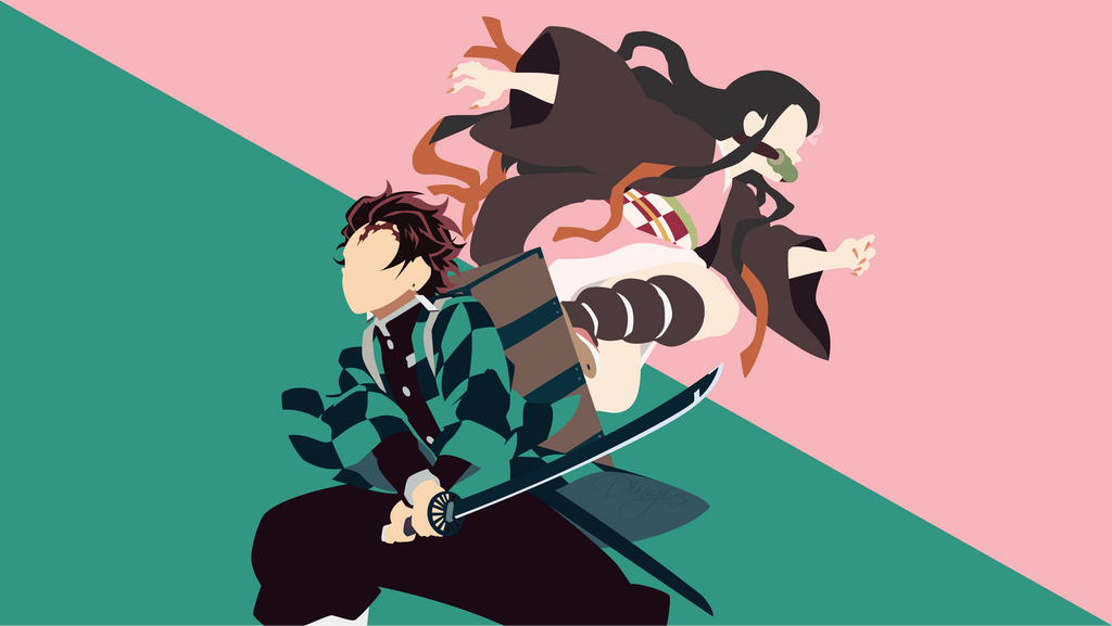 Tanjiro and Nezuko - Anime Header/Banner by vipeexd on DeviantArt