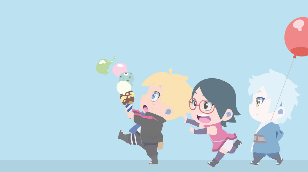 Team 7 Chibi Boruto Nng By Dingier On Deviantart