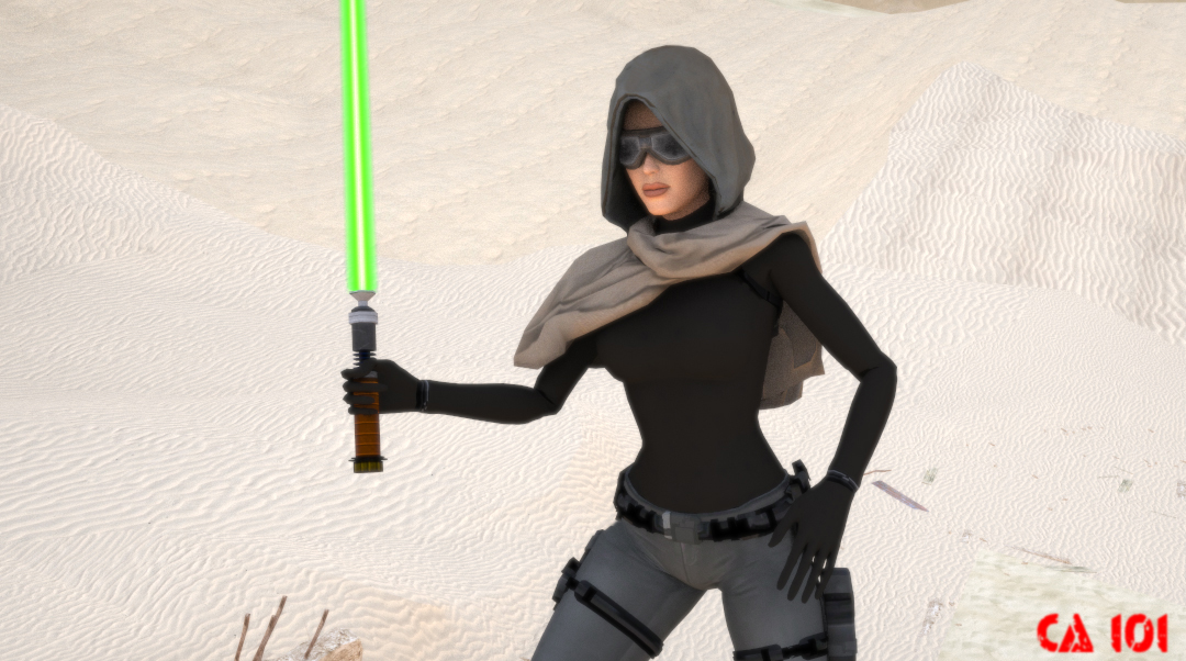 Jedi Master Lara Croft