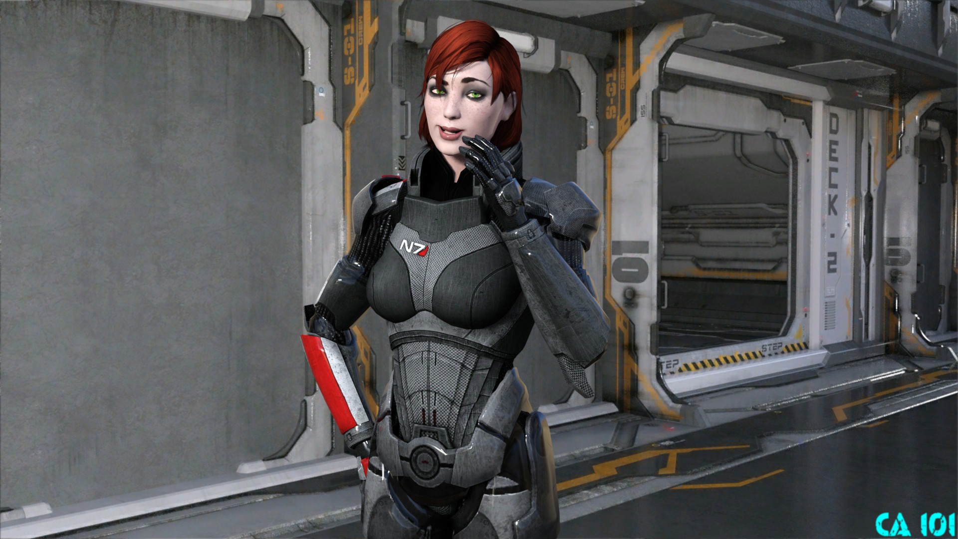 Commander Shepard by CharonA101 on DeviantArt
