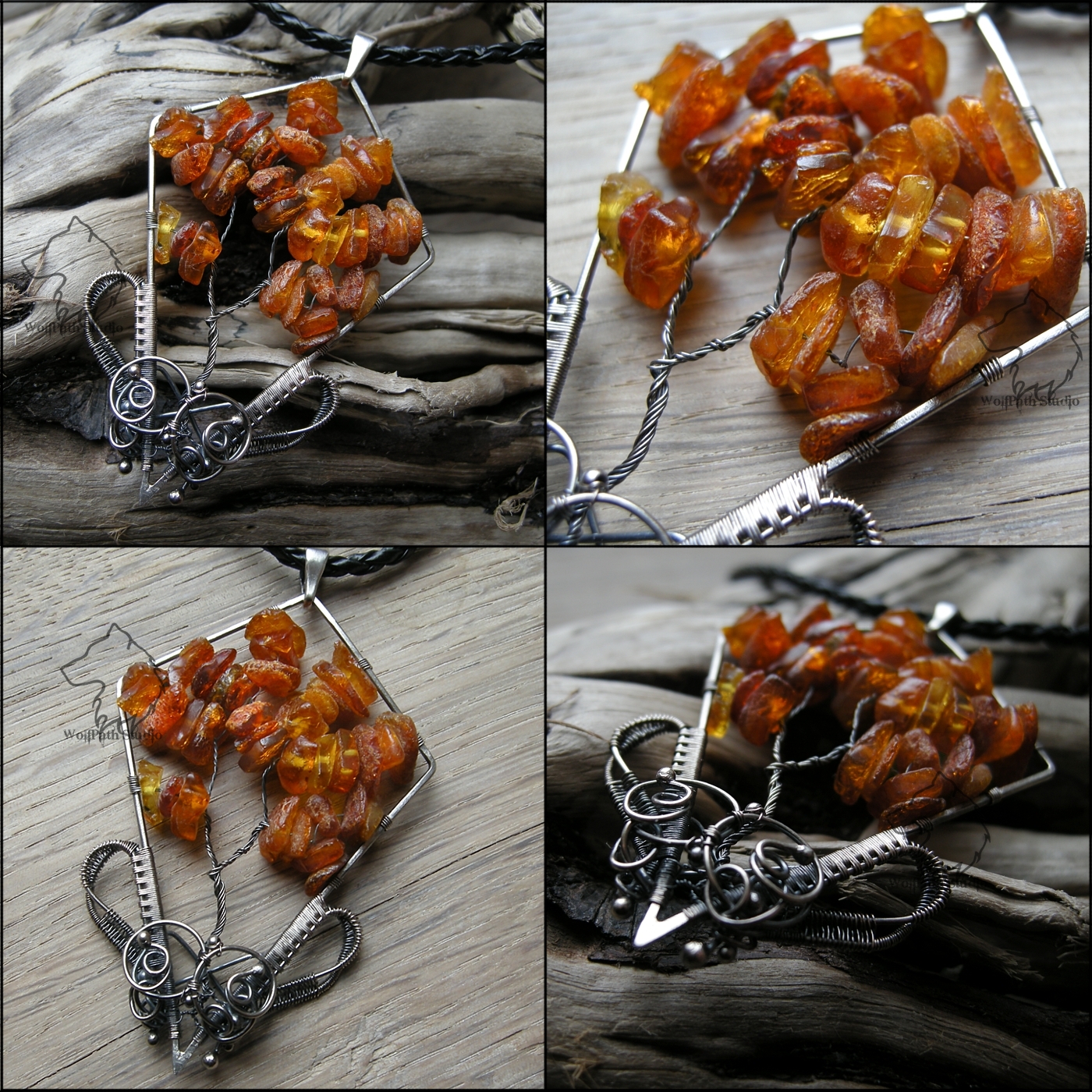 The Baltic Storm Tree pendant