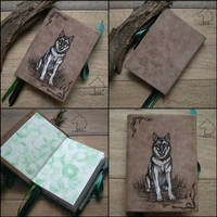 Koubi - handmade sketchbook