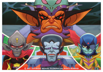 UFO ROBOT GRENDIZER :: villains