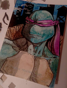 TMNT trading card