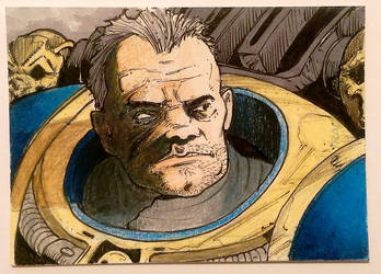 Warhammer Space Marine Trading Card