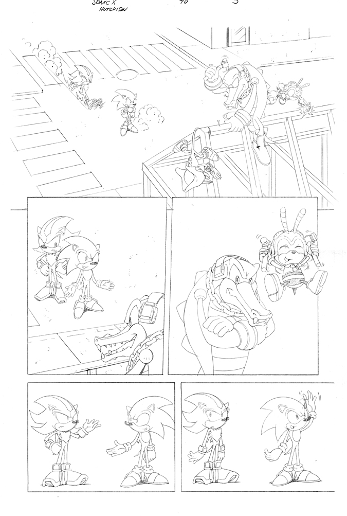 Sonic x #40 pg 5