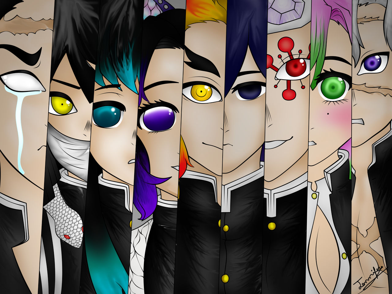 Los Pilares //Kimetsu No Yaiba by jennifer432 on DeviantArt Los Pilares //Kimetsu No Yaiba by jennifer432 on DeviantArt