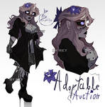 [OPEN] Adoptable auction demon girl by ReyAdoptables