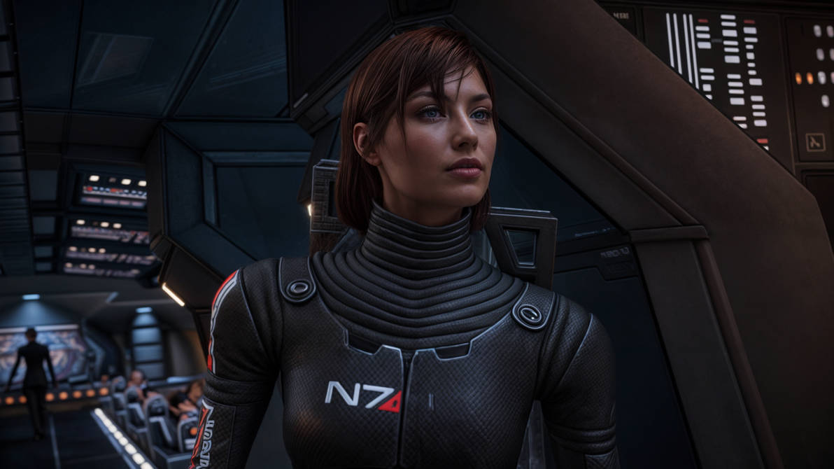 Commander Shepard Run Commander Shepard by FireNation666 on DeviantArt