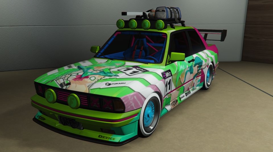 Gta 5 All Anime Livery Cars