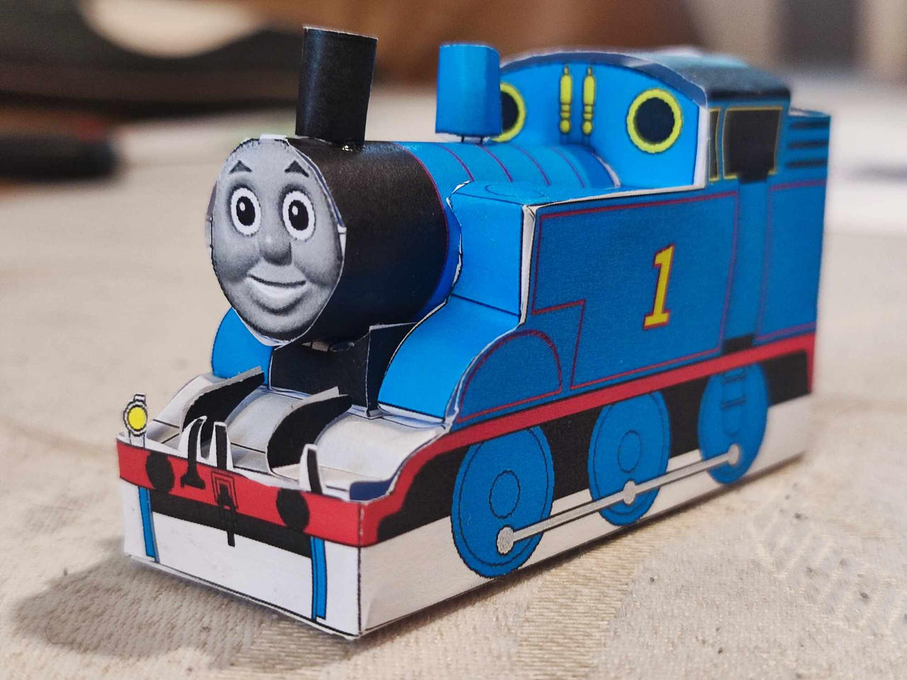 Thomas The Tank Engine Papercraft Template