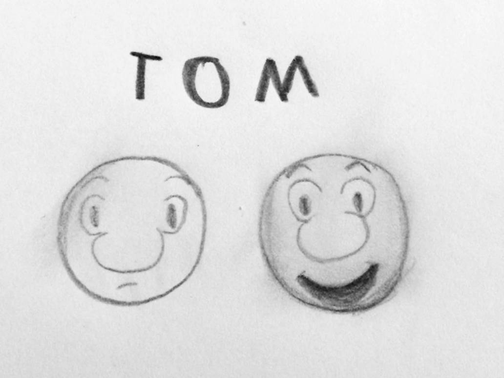 Tom Face Sketches by JaspertheLMS2F on DeviantArt
