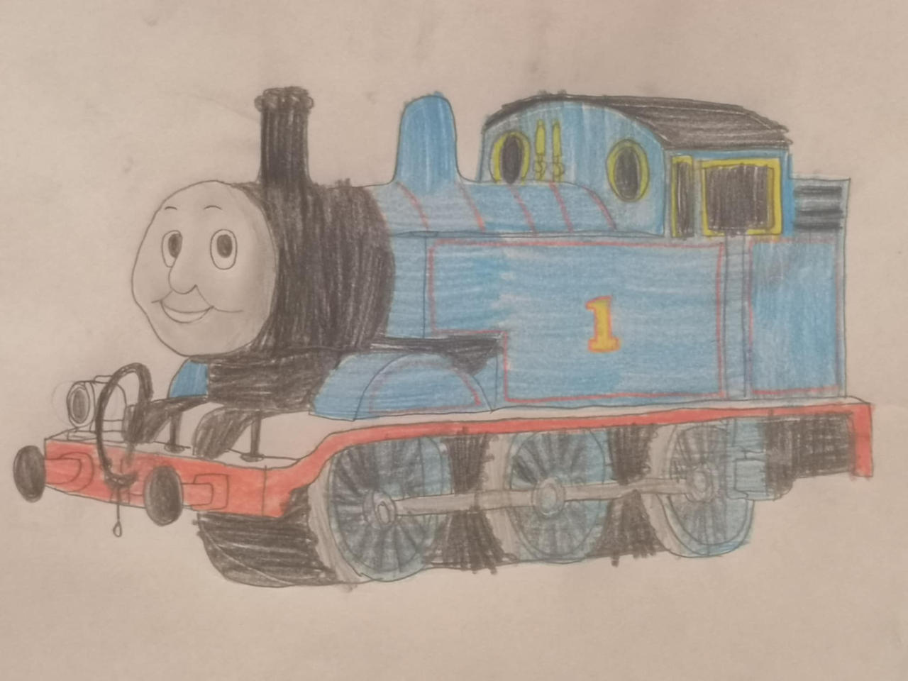 Thomas Drawing Deviantart I Draw Thomas by JaspertheLMS2F on DeviantArt