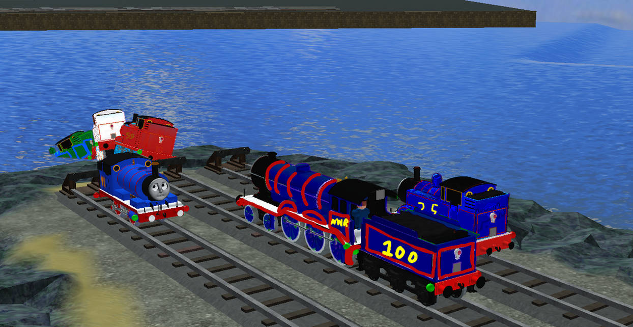 Evil Engine Miguel and Sean Kill Three Bad Evil Engines by JaspertheLMS2F on DeviantArt