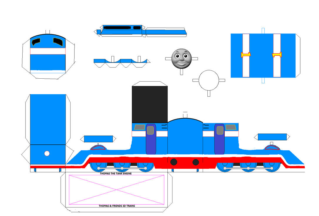 TAF 3D Streamlined Thomas by JaspertheLMS2F on DeviantArt