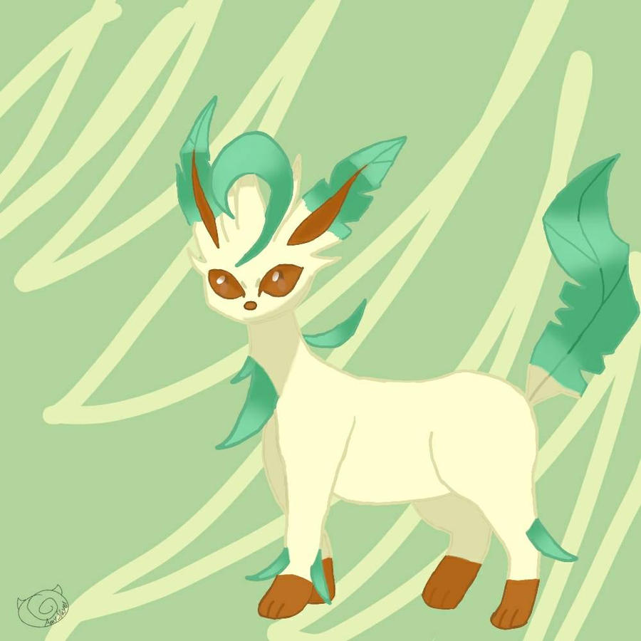 Leafia Pokemon Leafeon (fanart) by Amy-Slayer on DeviantArt