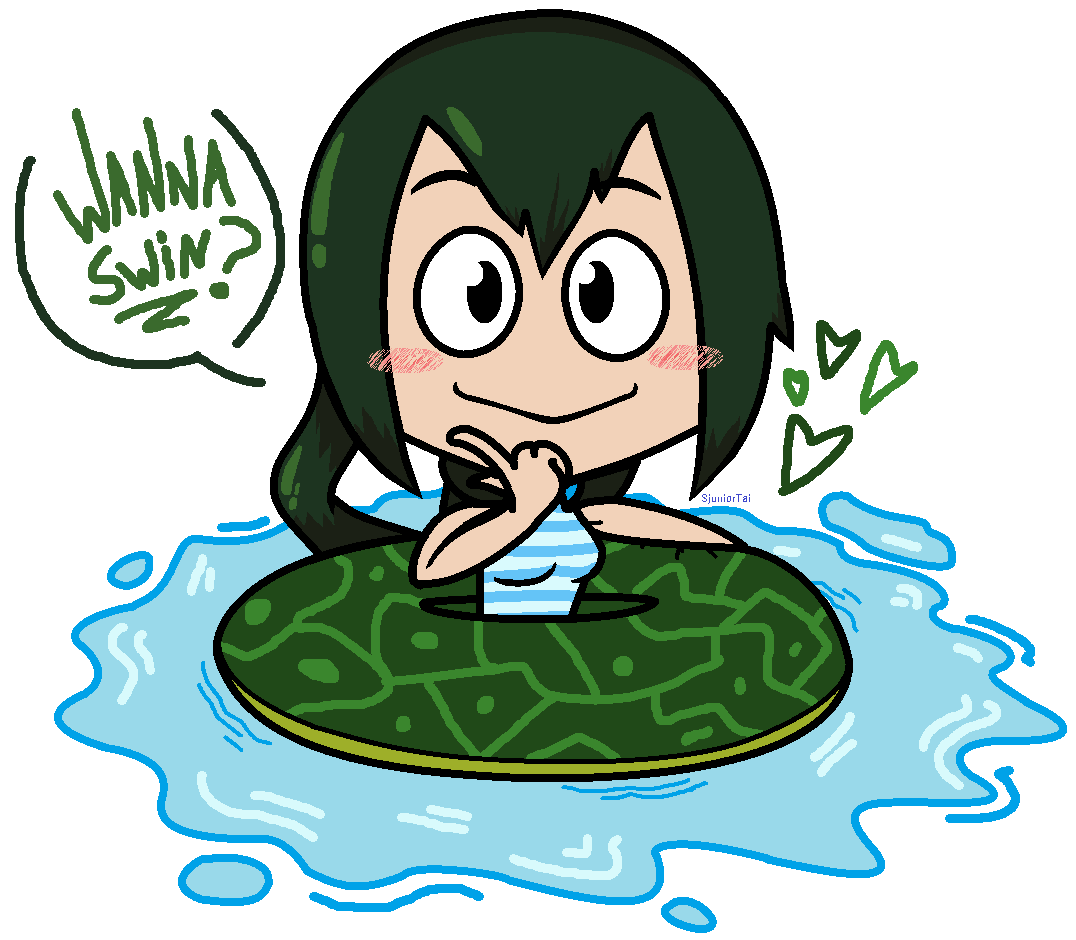 Fanart - Swiming Tsuyu Doodle by SjuniorTai on DeviantArt