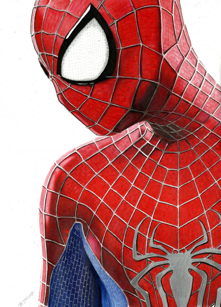 Speed Drawing of The Amazing Spider-Man How to Draw Time Lapse Art