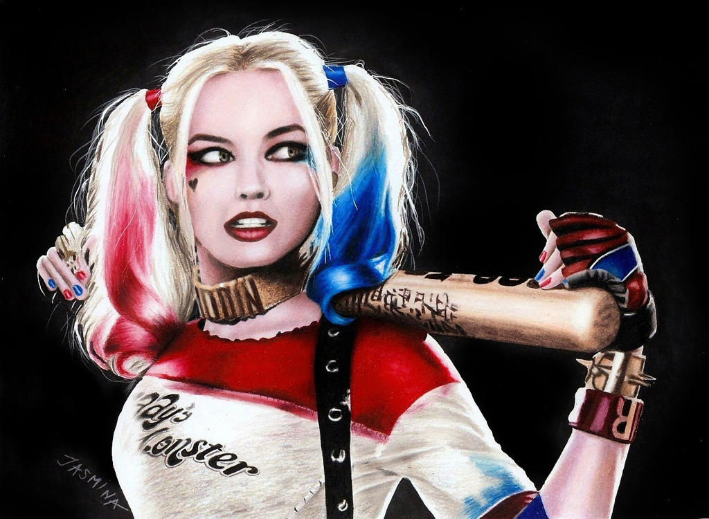 Drawing Harley Quinn by JasminaSusak on DeviantArt.