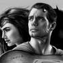 Drawing Wonder Woman, Superman and Batman