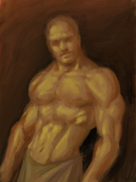 Speedpaint- male figure