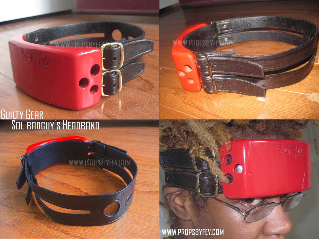 Sol Badguy headband-GGX by fevereon on DeviantArt